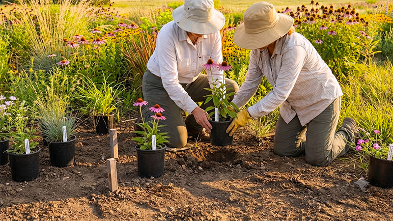 Tip Sheet: Establishing a Native Garden with Plants